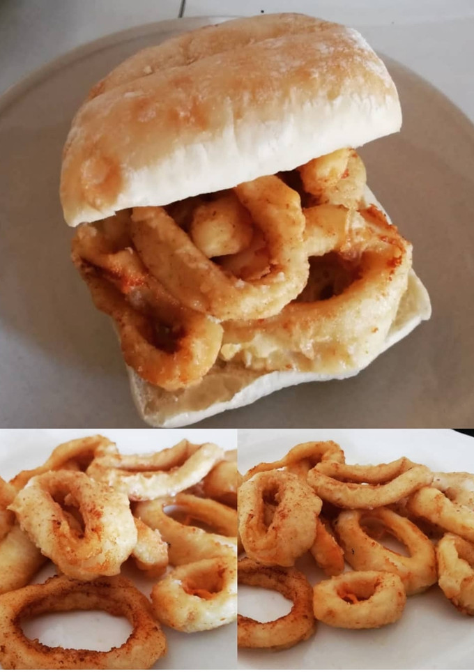 Una foto de Calamares rebozados a la andaluza
