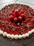 Rote-Grütze-Torte