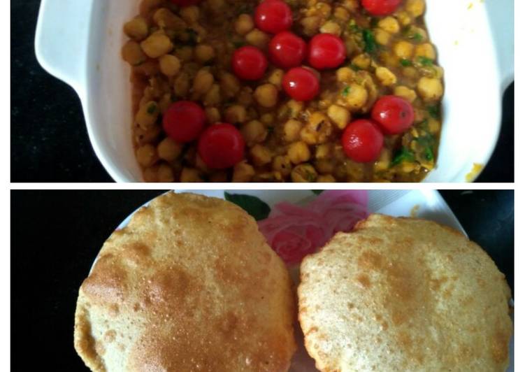 Recipe of Super Quick Homemade Chole Puri