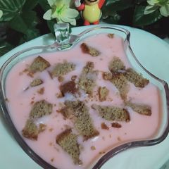 A picture of Fruit custard.