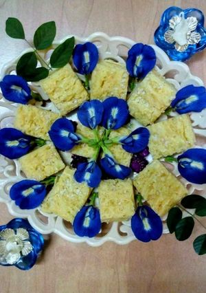 A picture of Seven-Cup Burfi.