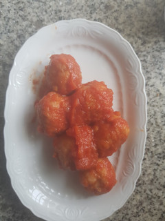 Una foto de Albóndigas con salsa de tomate casero 10