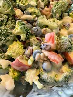 A picture of Healthy Broccoli Salad.