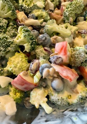A picture of Healthy Broccoli Salad.