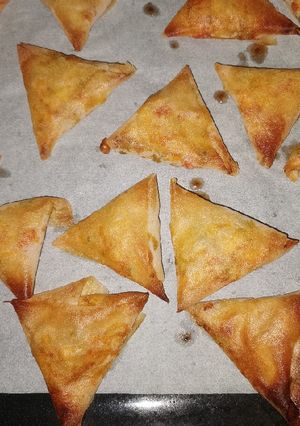 Une photo de Samoussa au poulet