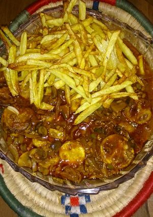 عکسی از دستور خورش سبزیجات