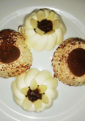 O poză a rețetei Mini-desert fără coacere.