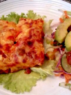 Una foto de Canelones al Pesto