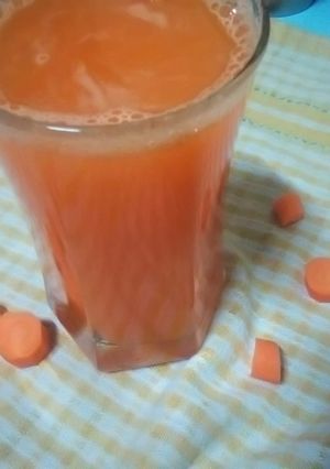 A picture of Fresh Carrot Juice.