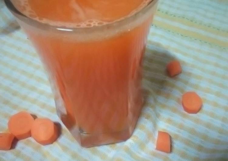 Steps to Prepare Award-winning Fresh Carrot Juice