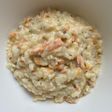 Salmon garlic butter milk rice / Salmon risotto MPASI