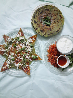 ગ્રીન સનફ્લાવર પરોઠા (Green Sunflower Paratha Recipe In Gujarati) રેસીપી મુખ્ય ફોટો