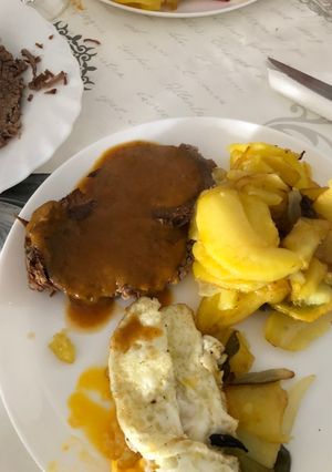 Una foto de Carne asada de ternera en olla exprés!!!