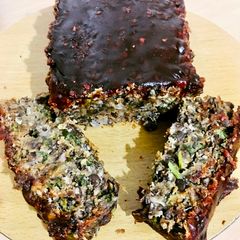 A picture of Lentil loaf.