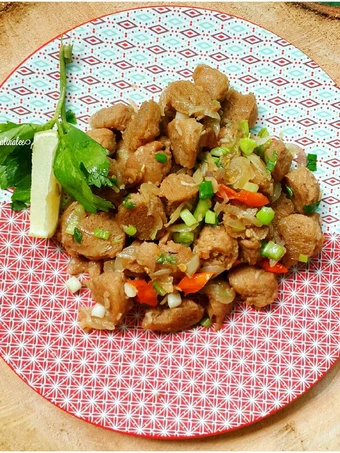 Cara Gampang Membuat Resep Tumis bakso vegan yang Bisa Manjain Lidah Anti Ribet, Uenak Banget