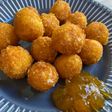 Bolitas de queso gouda