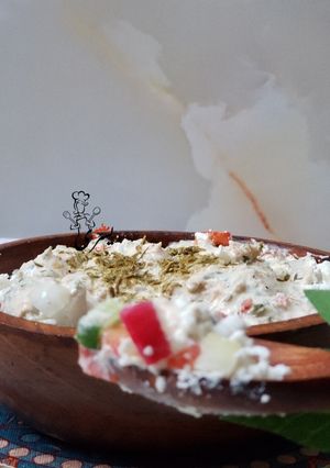 صورة لوصفة سلطة جبن لذيذه