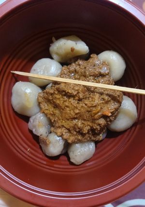 Foto resep Cilok isi bumbu kacang