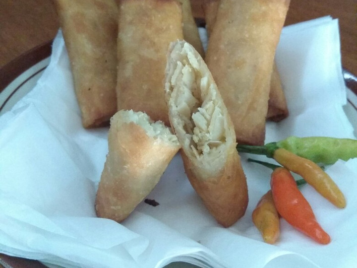 Resep Lumpia isi rebung Bahan Sederhana