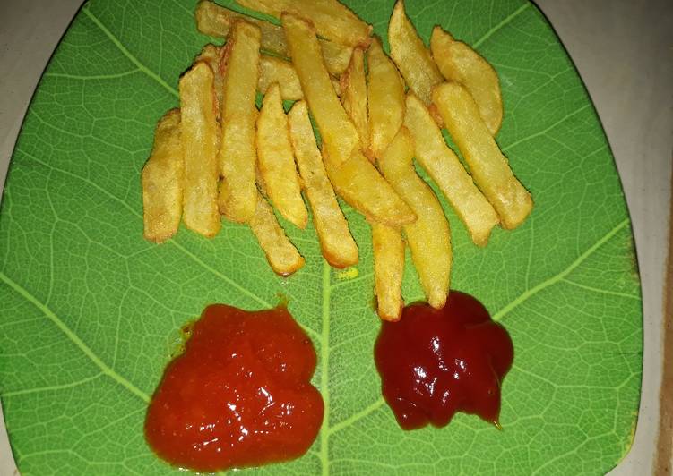 Kentang goreng kfc homemade