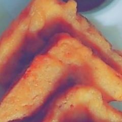 A picture of Bread pakoda.