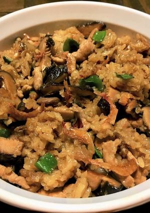 【簡易版】香菇櫻花蝦米糕 的食譜成品照片