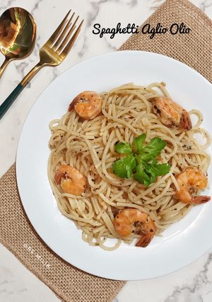 Foto resep 652. Spaghetti Aglio Olio