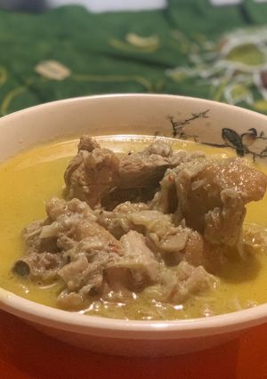 Foto resep Gulai nangka ayam kampung