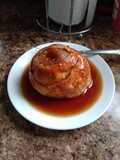 Pastry Puff Poached Pears & Homemade Honey Syrup