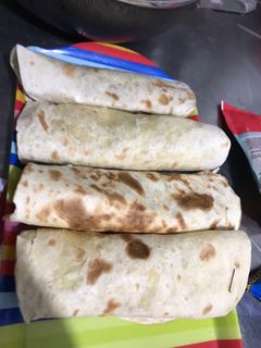 Una foto de Burritos con carne de cerdo