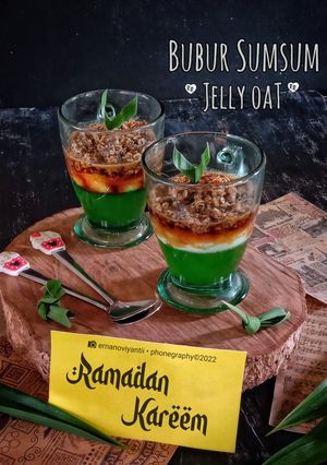 Foto resep Bubur Sumsum Jelly Oat