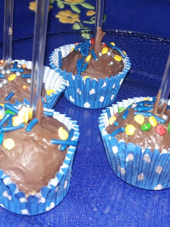 Una foto de Cake pops (trufas)