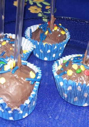 Una foto de Cake pops (trufas)