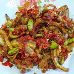 รูปของ Ikan Asin Sambal Bawang Petai