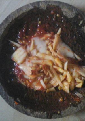 Foto resep Sambal Pencit khas Madura