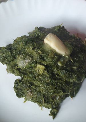 A picture of Easy mustard leaves.