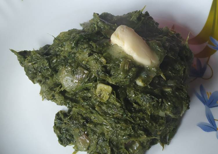 Easiest Way to Prepare Speedy Easy mustard leaves