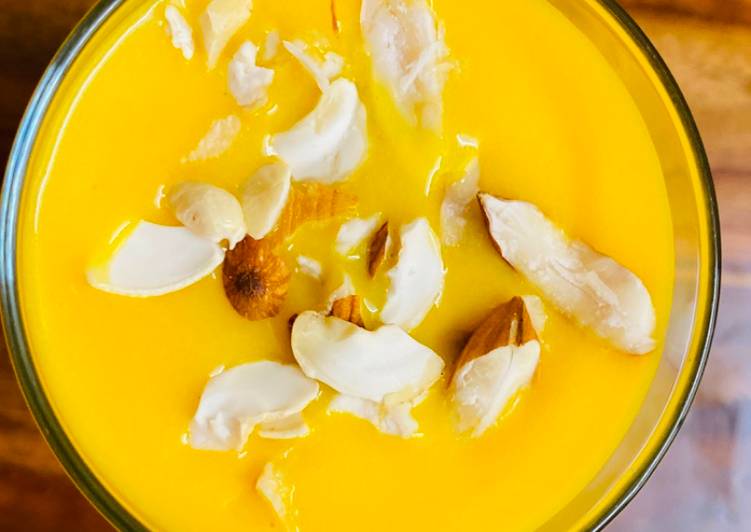 Step-by-Step Guide to Make Speedy Mango milkshake