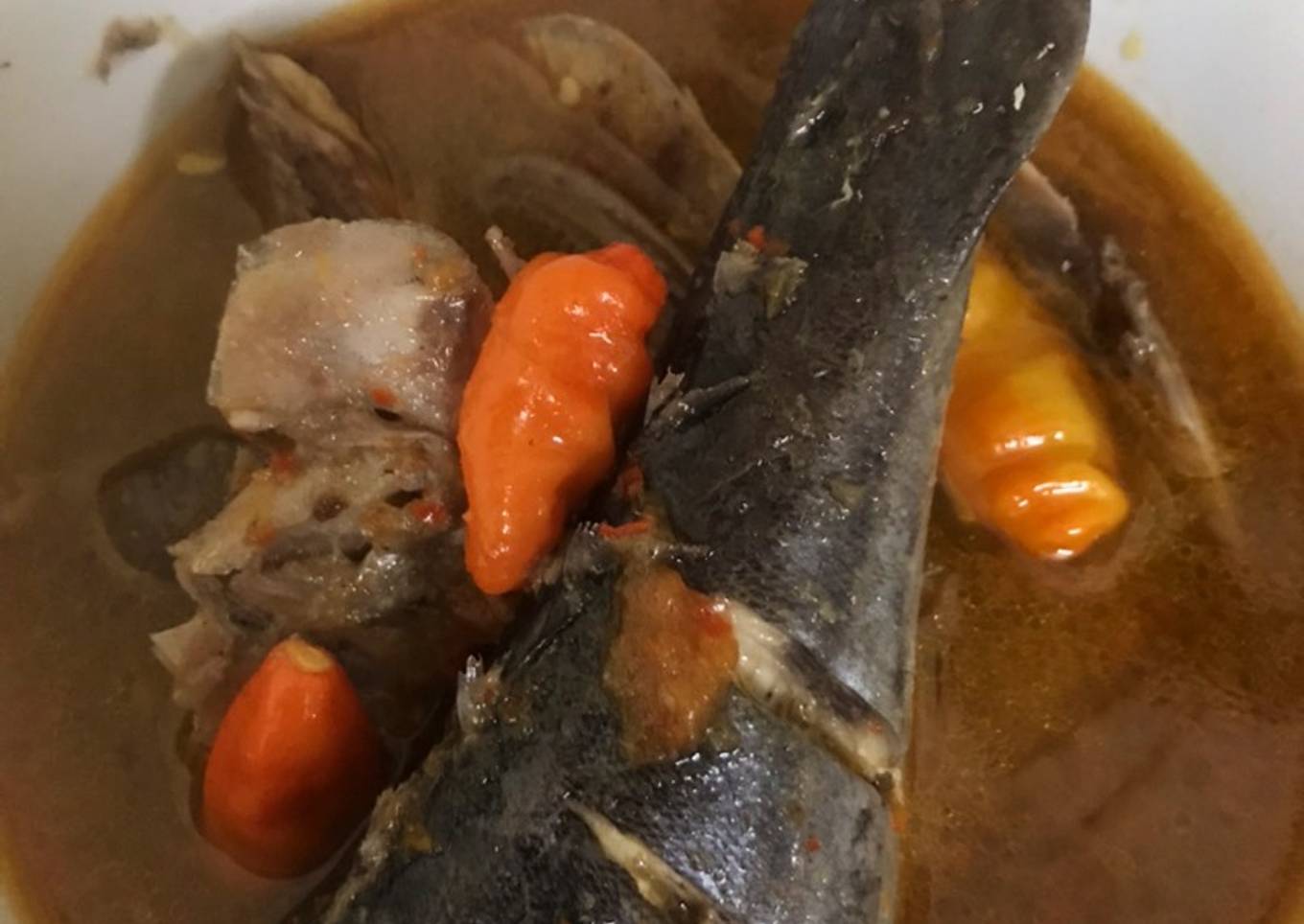 Asem asem ikan tuna