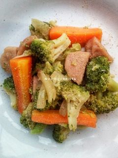 Foto resep #15 Tumis Brokoli + Wortel (Clear skin diet menu #8)