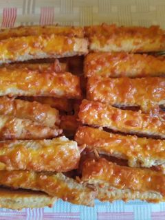 Sajtos rúd recept fotója