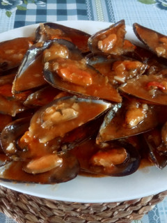 Una foto de Mejillones a la marinera