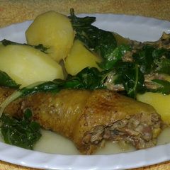 A picture of Kienyeji chicken tumbukiza.