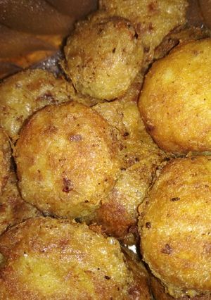 Foto resep Perkedel bawang goreng
