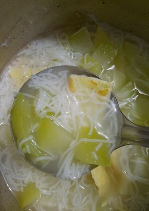 Foto resep Kuah Labu Siam Telur