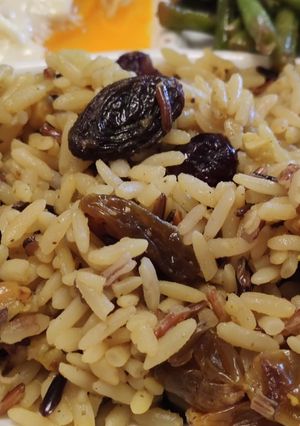 Une photo de ⭐⭐⭐ Riz aux fruits secs (cuisine indienne)