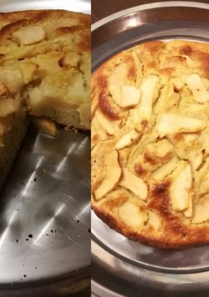 Una foto de Queque de manzana