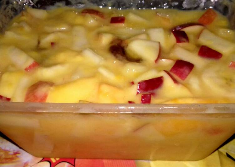 Easiest Way to Make Speedy Fruit Custard