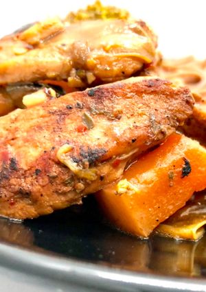 পেপার কর্ণ চিকেন (Peppercorns Chicken recipe in Bengali) রেসিপির প্রধান ছবি