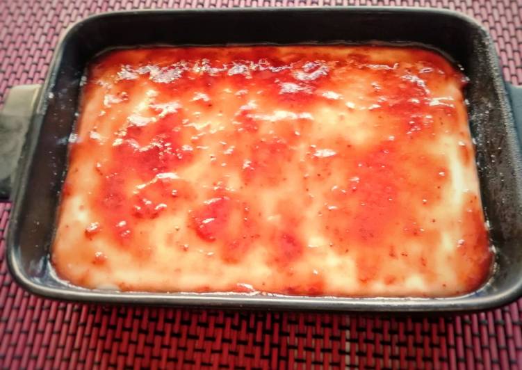 Tarta de queso y coco